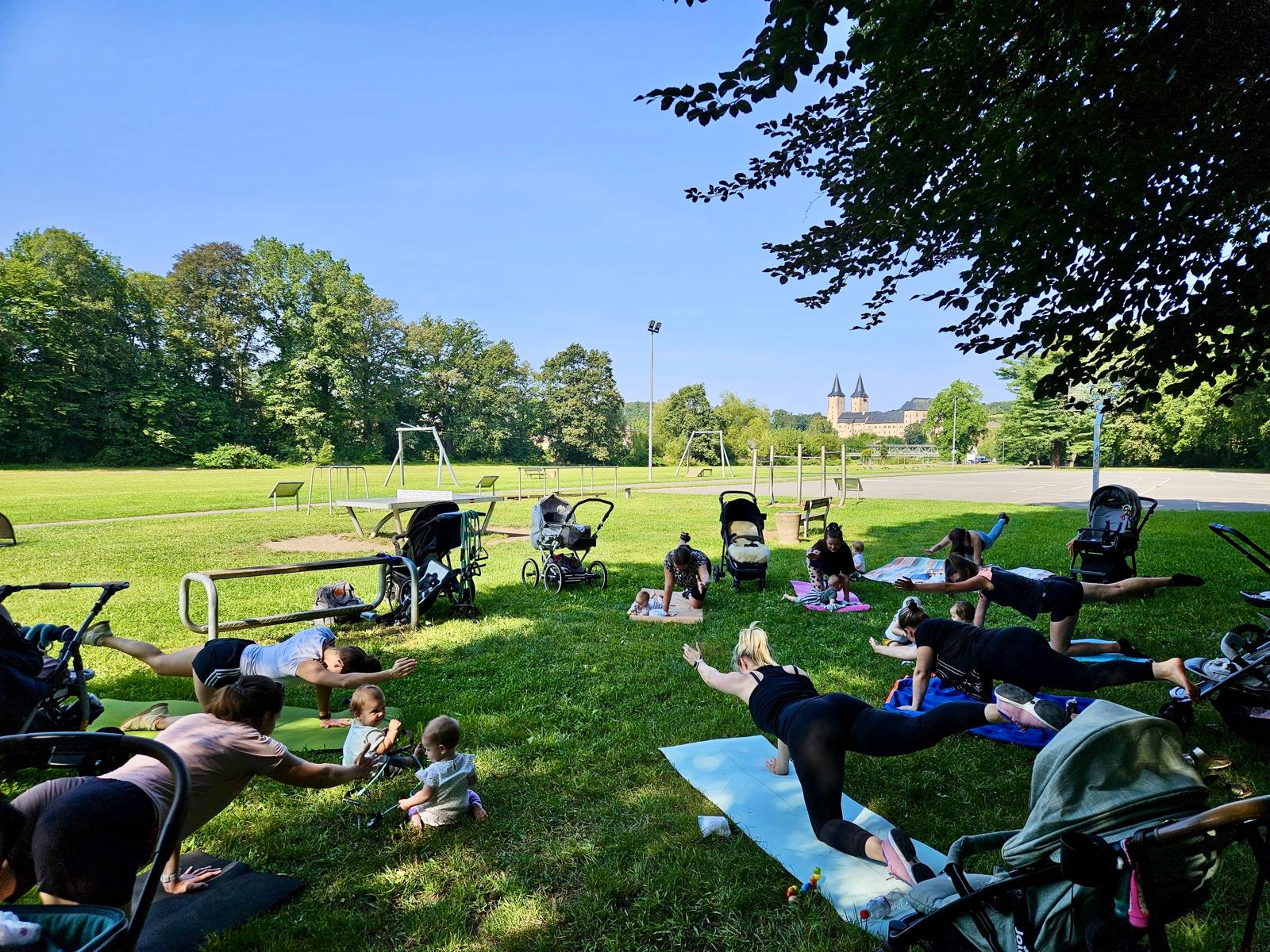 Fit im ersten Lebensjahr - Kinderwagensport